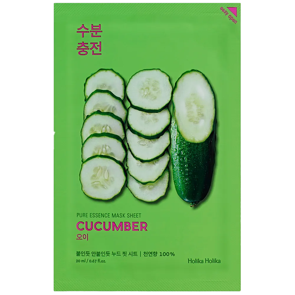 HOLIKA HOLIKA Pure Essence Mask Sheet - Αγγούρι 20ml