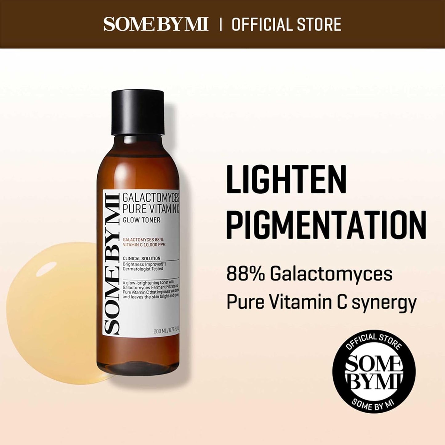 SOMEBYMI Galactomyces Pure Vitamin C Glow Toner 200ml-SKEEN