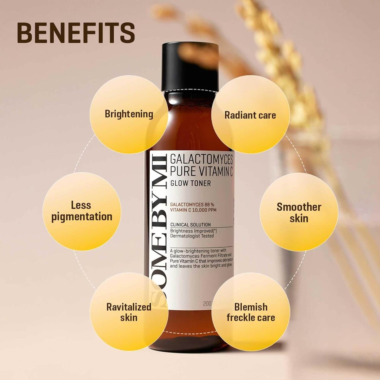 SOMEBYMI Galactomyces Pure Vitamin C Glow Toner 200ml-SKEEN