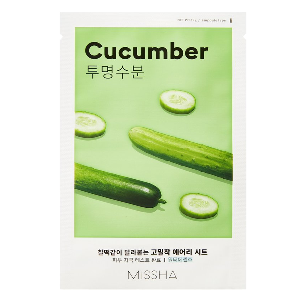 MISSHA Airy Fit Sheet Mask Cucumber 20ml-SKEEN