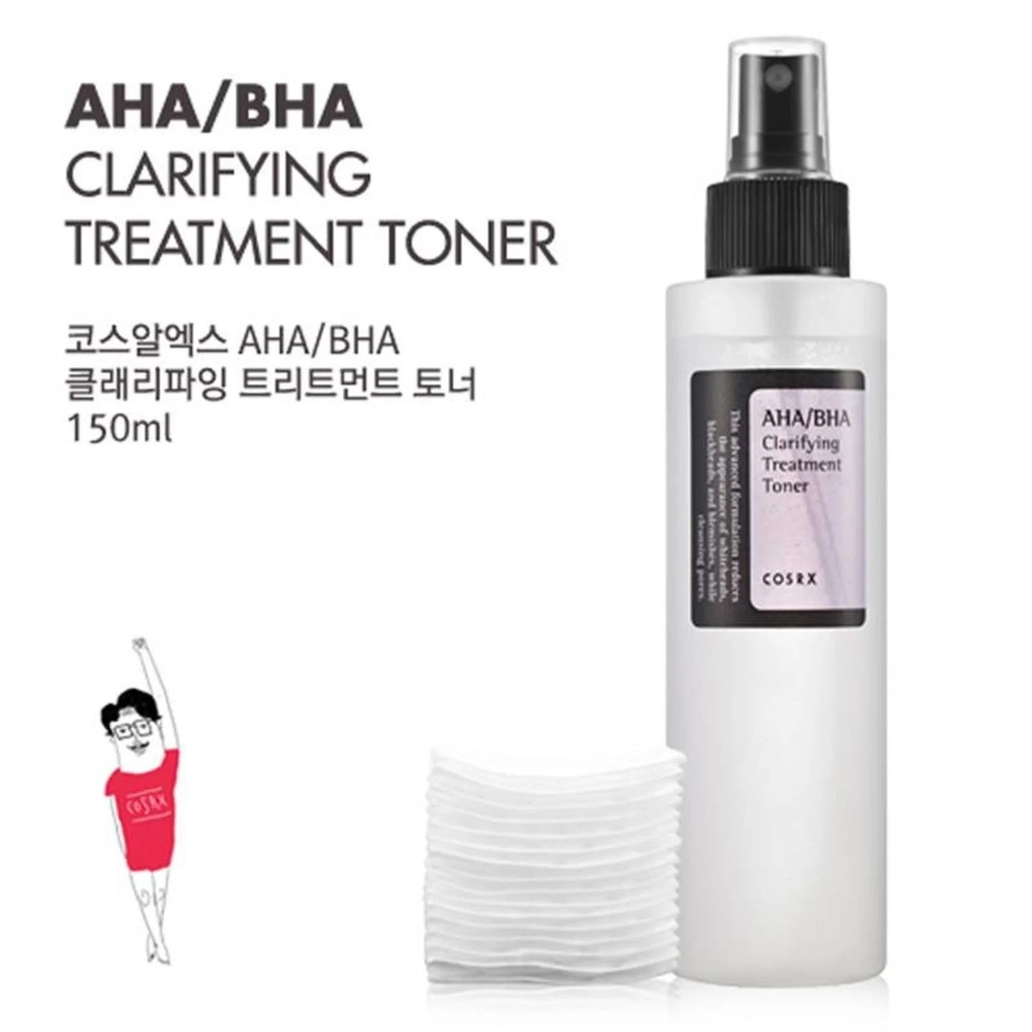 COSRX AHA BHA Clarifying Treatment Toner 150ml