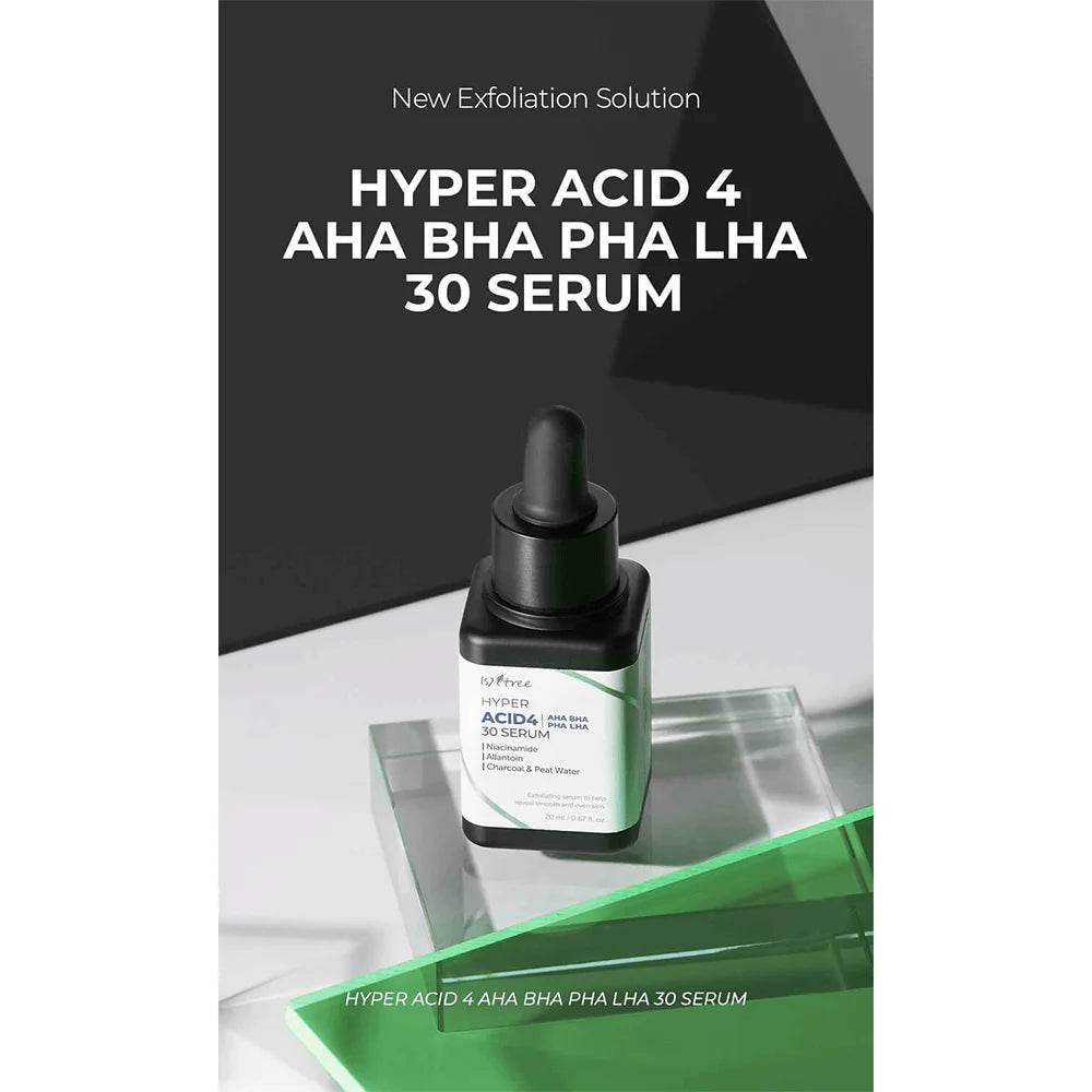 ISNTREE Hyper Acid AHA BHA PHA LAH 30 Serum 20ml-SKEEN