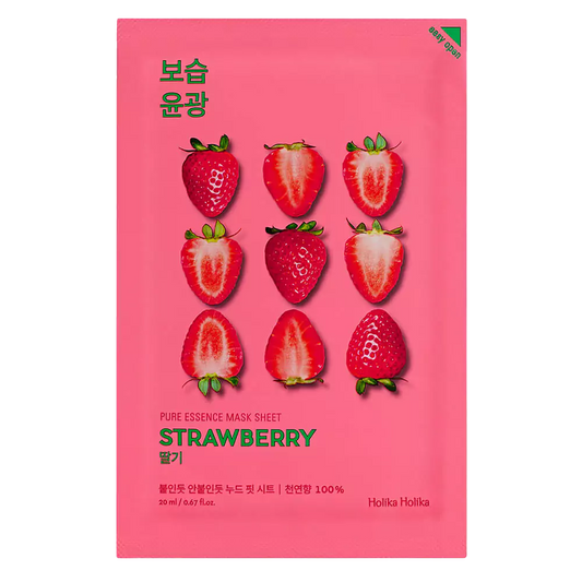 HOLIKA HOLIKA Sheet Pure Essence Strawberry Mask 20ml-SKEEN