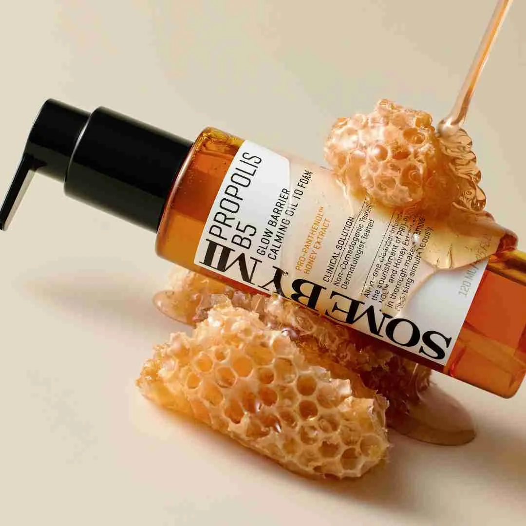 SOMEBYMI Propolis B5 Glow Barrier Calming Oil to Foam 120ml-SKEEN