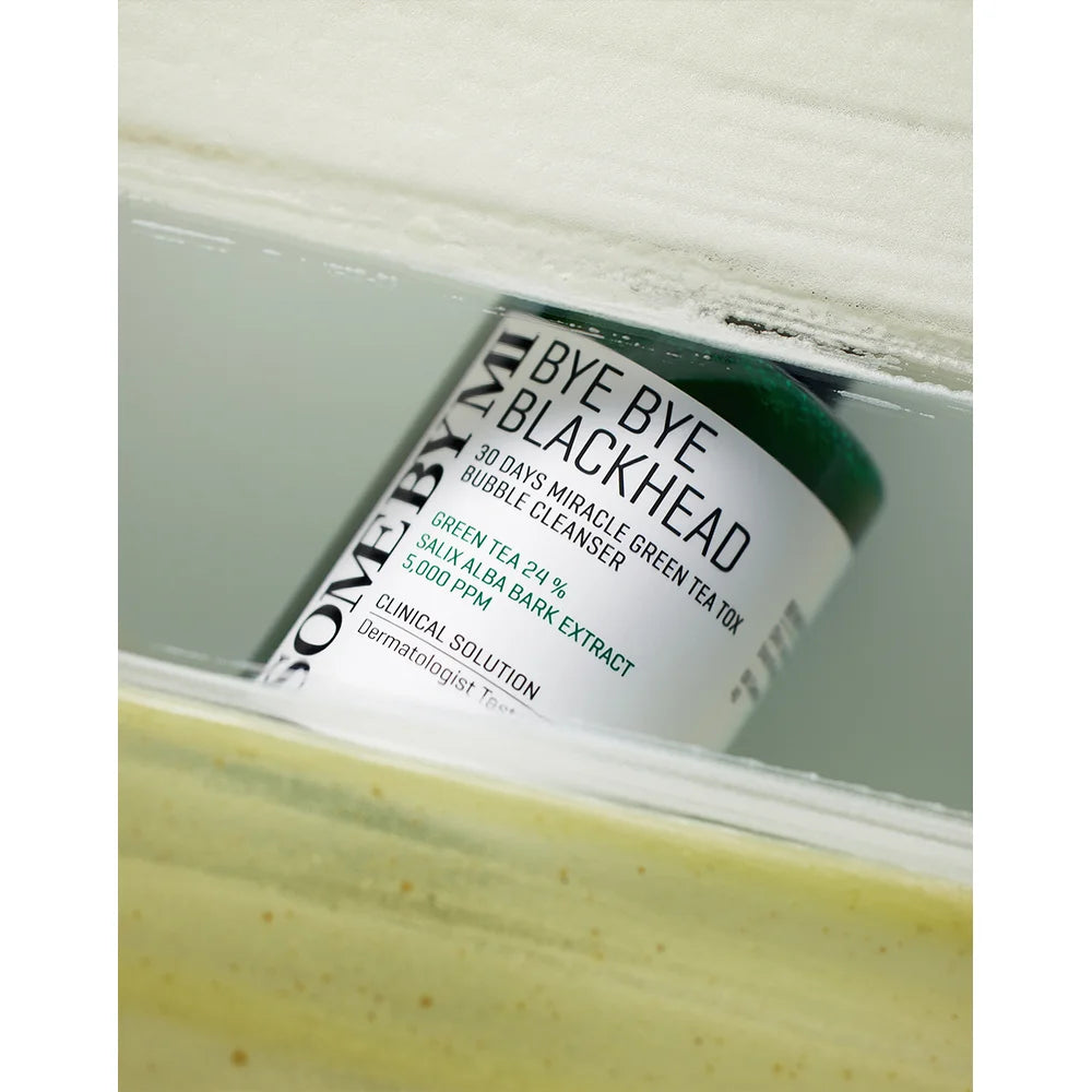 SOMEBYMI Bye Bye Blackhead Miracle Green Tea Tox Bubble Cleanser 120ml-SKEEN