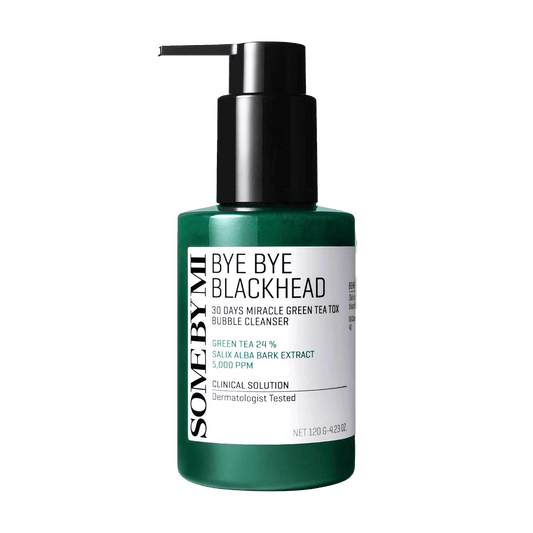 SOMEBYMI Bye Bye Blackhead Miracle Green Tea Tox Bubble Cleanser 120ml-SKEEN