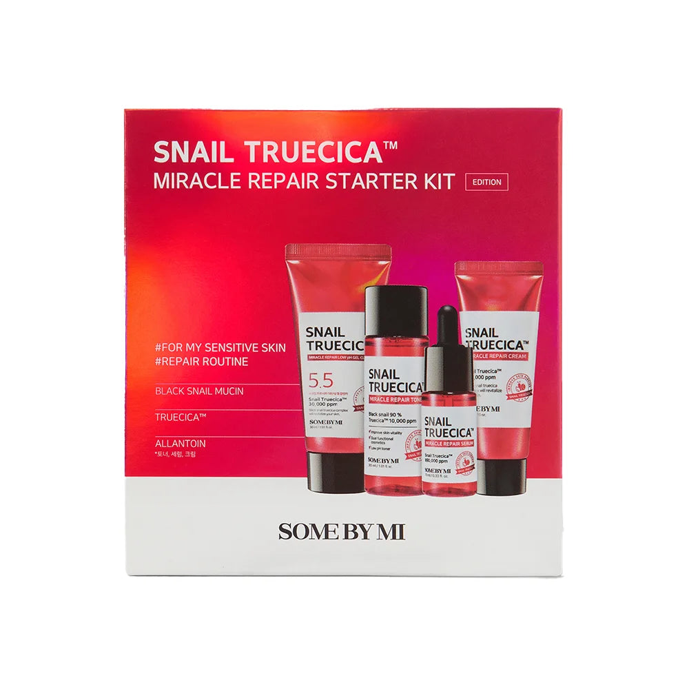 SOMEBYMI Snail TrueCICA Miracle Repair Starter Kit-SKEEN