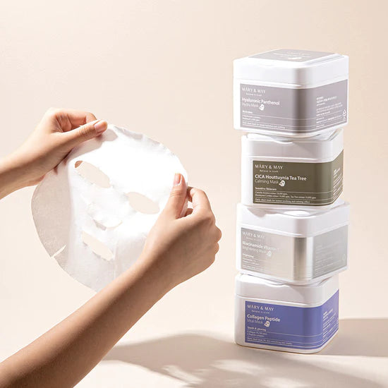 MARY&MAY CICA Houttuynia Tea Tree Calming Sheet Masks 30pcs-SKEEN