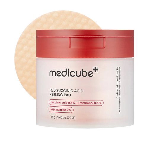 Medicube Red Succinic Acid Peeling Pads 70pcs 155g - Exfoliating-SKEEN