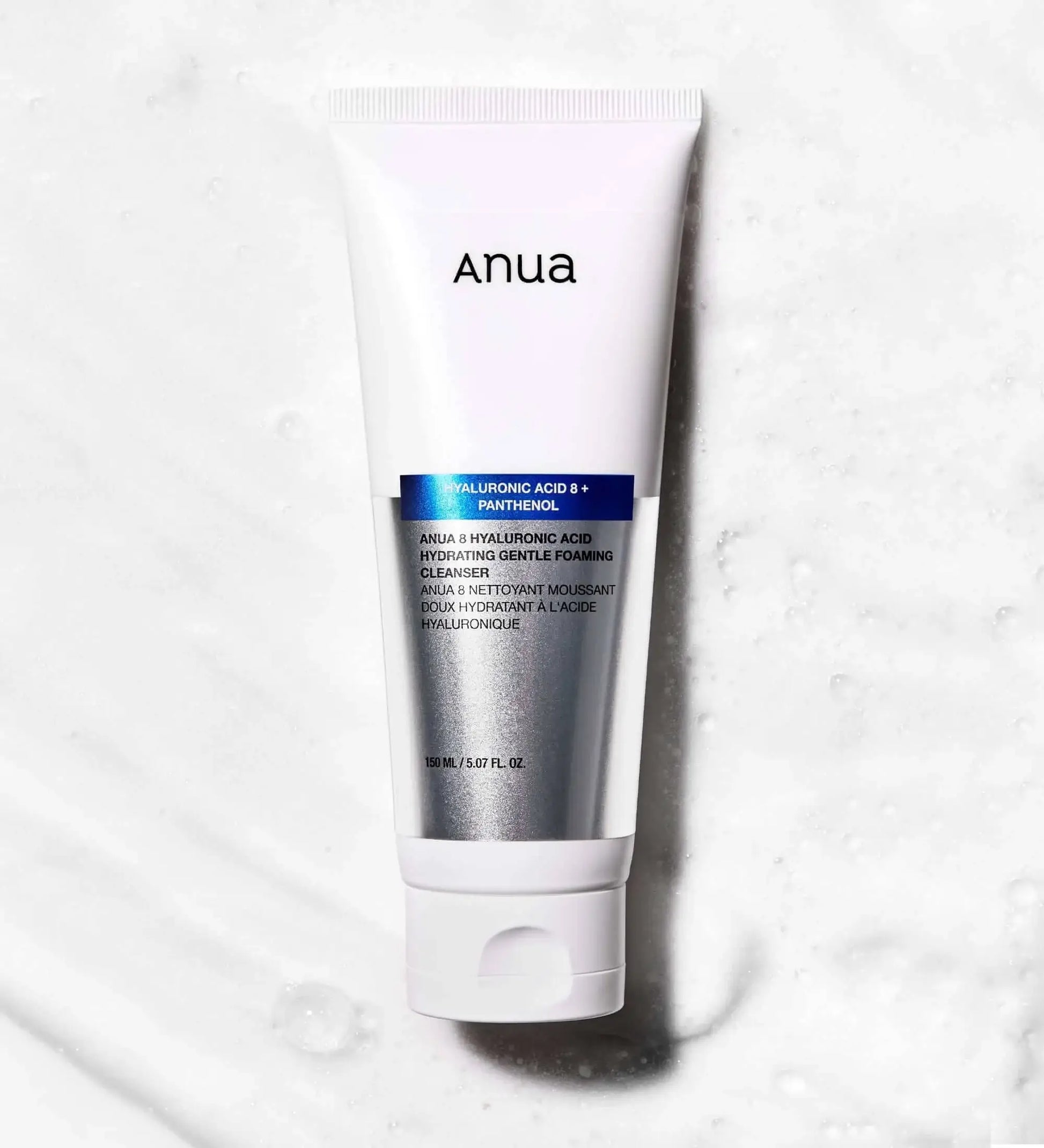 ANUA 8 Hyaluronic Acid Hydrating Gentle Foaming Cleanser 150ml-SKEEN
