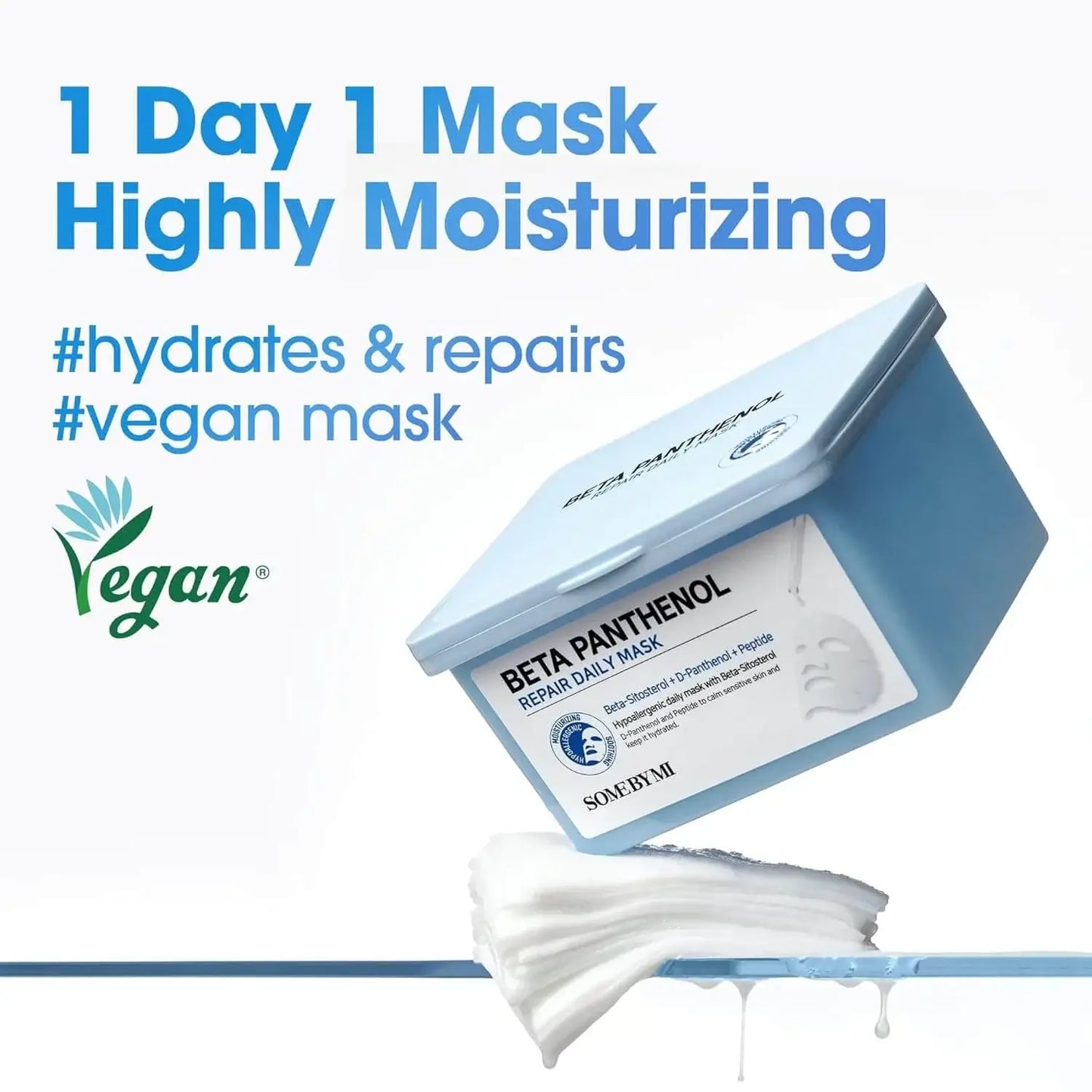 SOMEBYMI Beta Panthenol Repair Daily Mask 30pcs