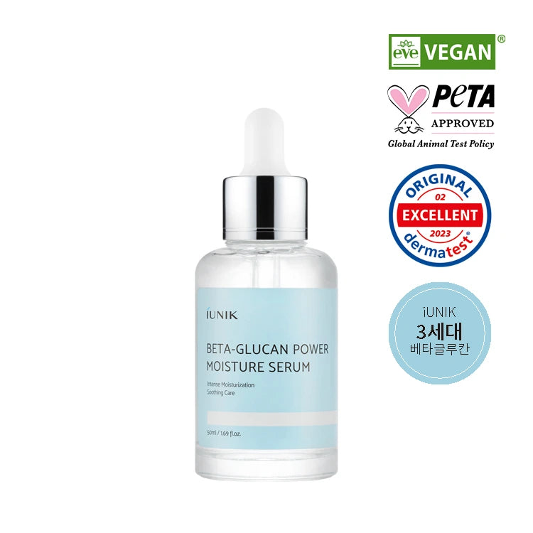 IUNIK Beta Glucan Power Moisture Serum 50ml-SKEEN
