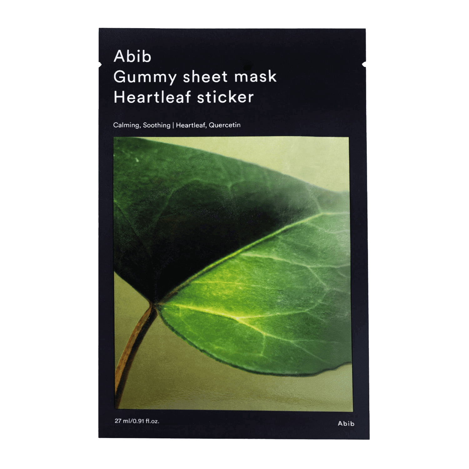 ABIB Gummy Sheet Mask Heartleaf Sticker 27ml