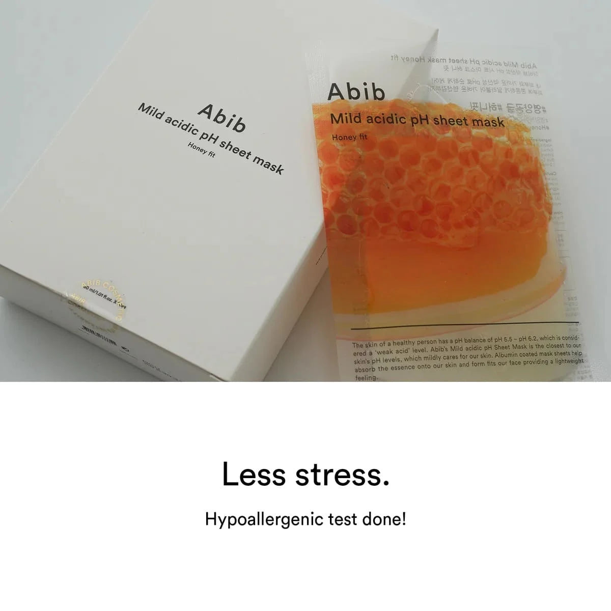 ABIB Mild Acidic pH Sheet Mask Honey Fit 30ml