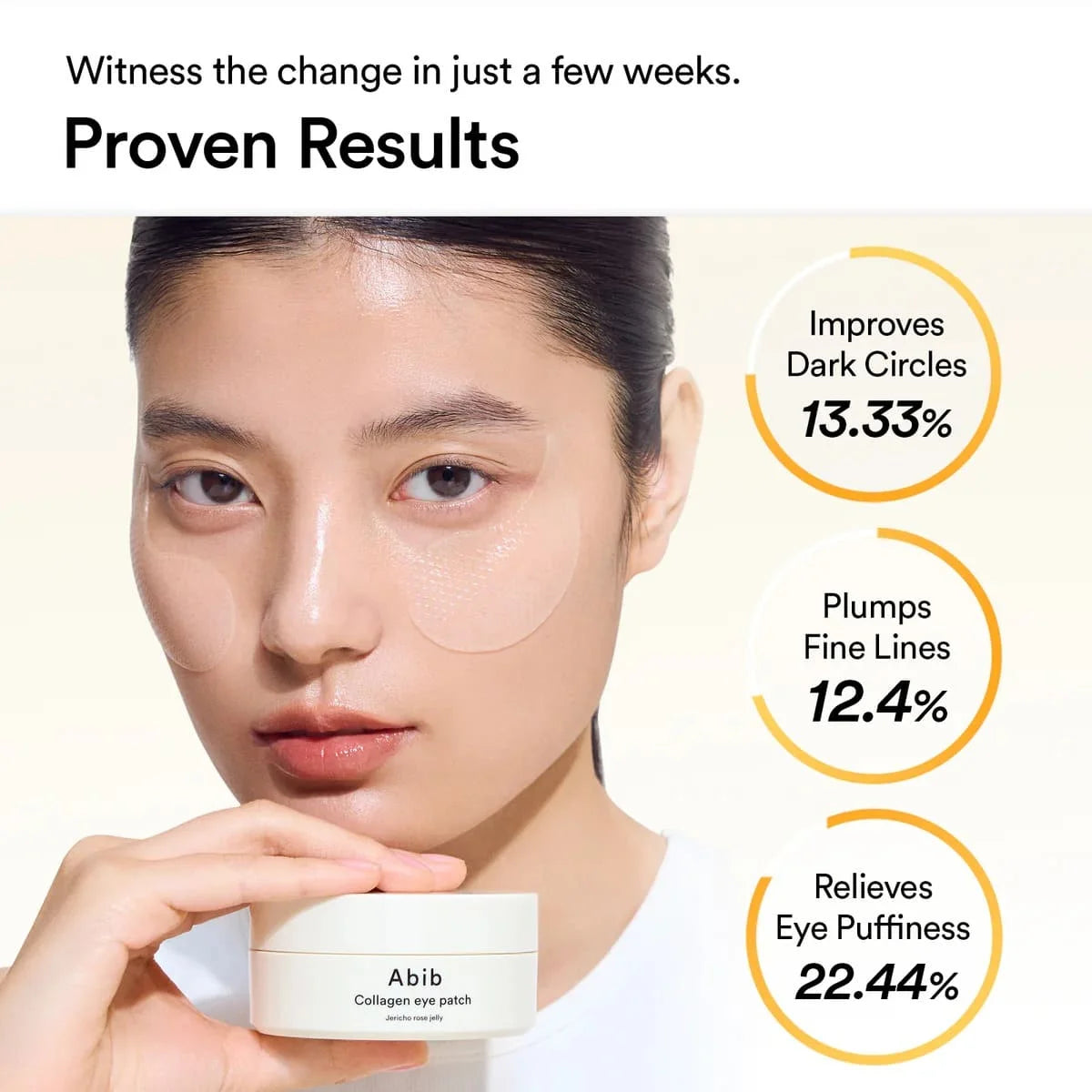 ABIB Collagen Eye Patch Jericho Rose Jelly 60pcs - 90ml