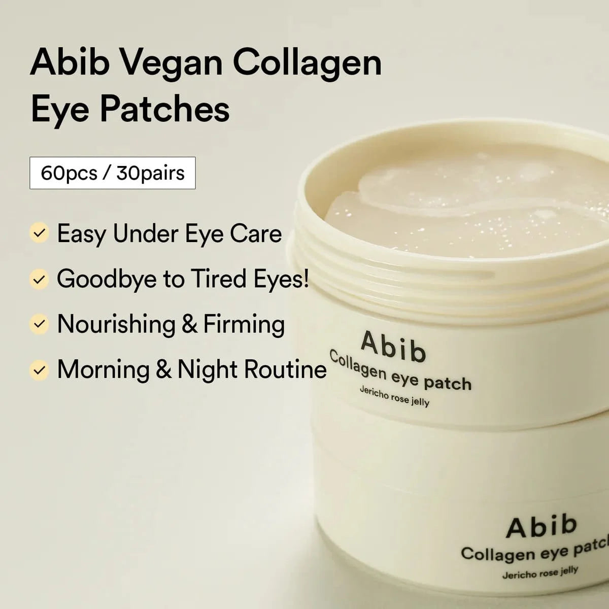 ABIB Collagen Eye Patch Jericho Rose Jelly 60pcs - 90ml
