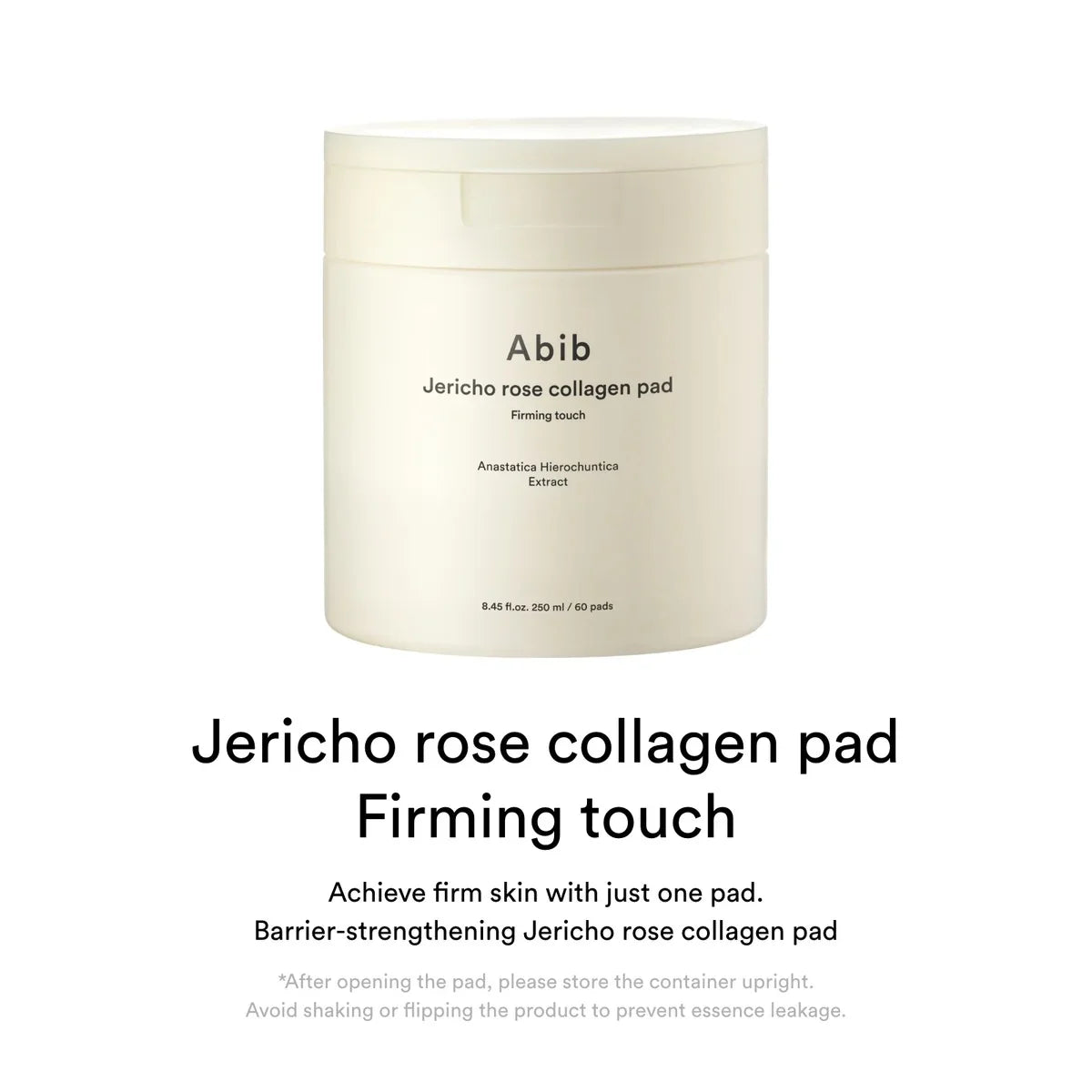 ABIB Jericho Rose Collagen  Firming Touch Pads 60pcs -250ml