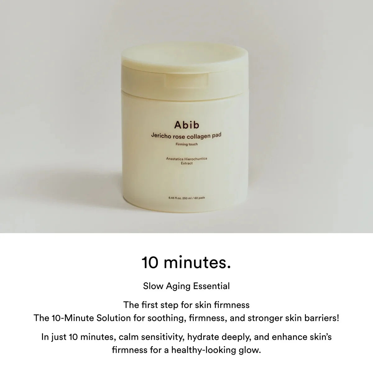 ABIB Jericho Rose Collagen  Firming Touch Pads 60pcs -250ml