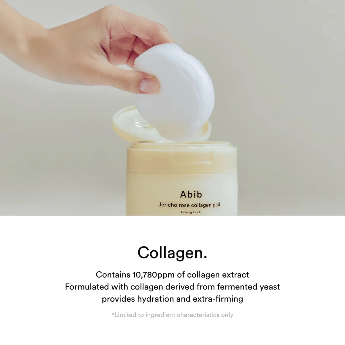 ABIB Jericho Rose Collagen  Firming Touch Pads 60pcs -250ml