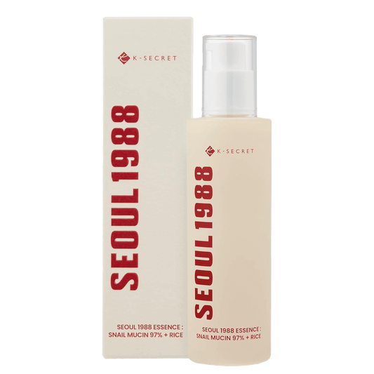 K-SECRET SEOUL 1988 Essence : Snail Mucin 97% + Rice 100ml