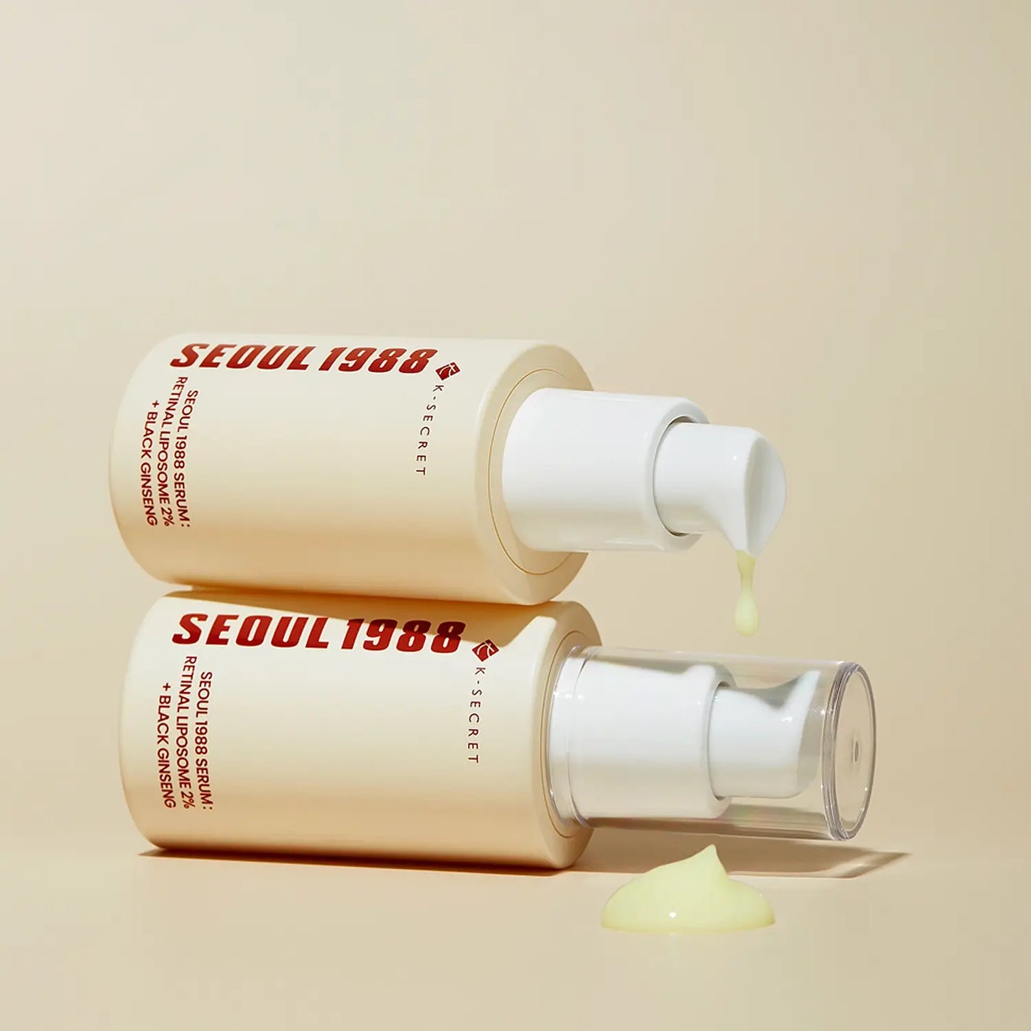K-SECRET SEOUL 1988 Ορός: Λιποσώματα Αμφιβληστροειδούς 2% + Μαύρο Τζίνσενγκ 30ml