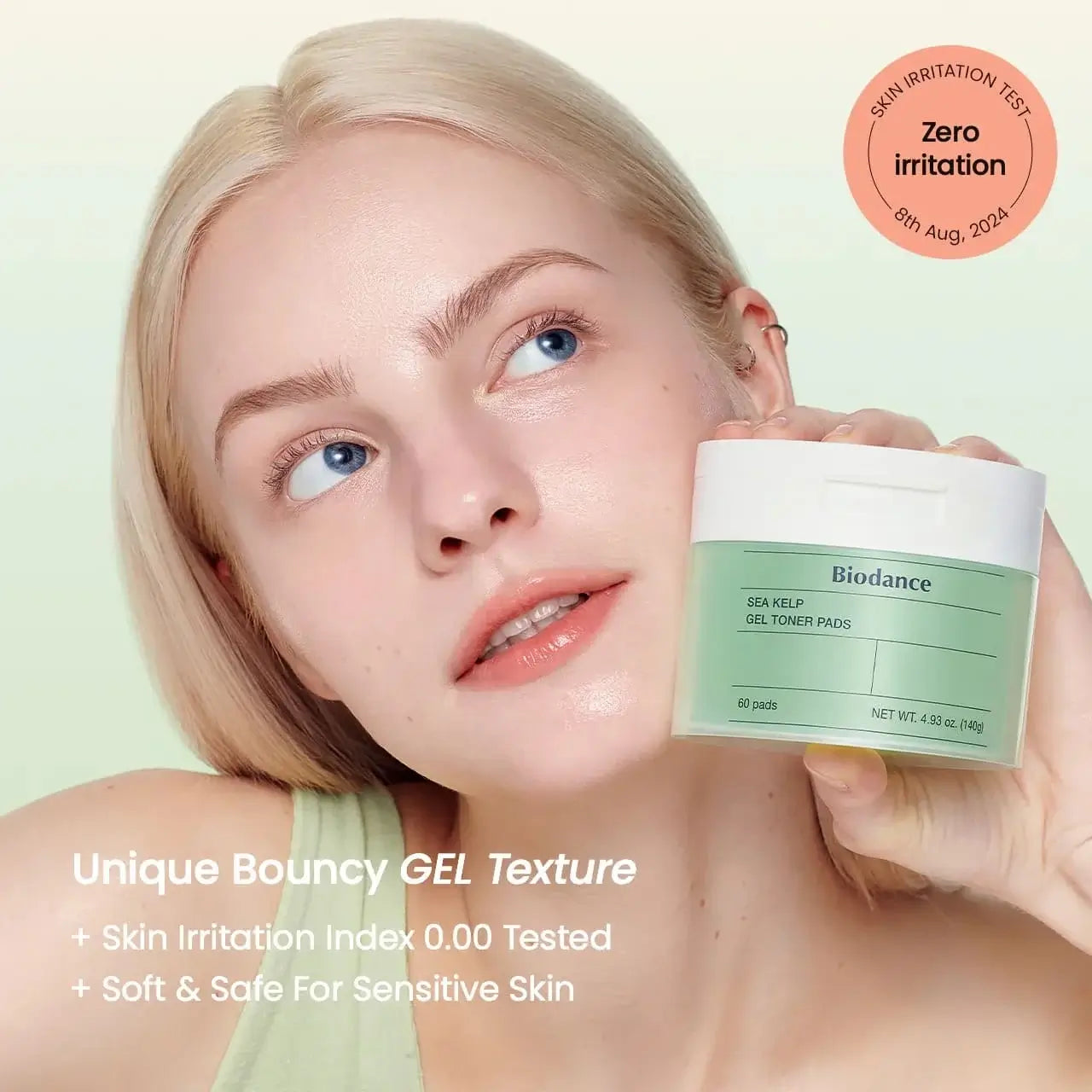 BIODANCE Sea Kelp Gel Toner Pad 60pcs