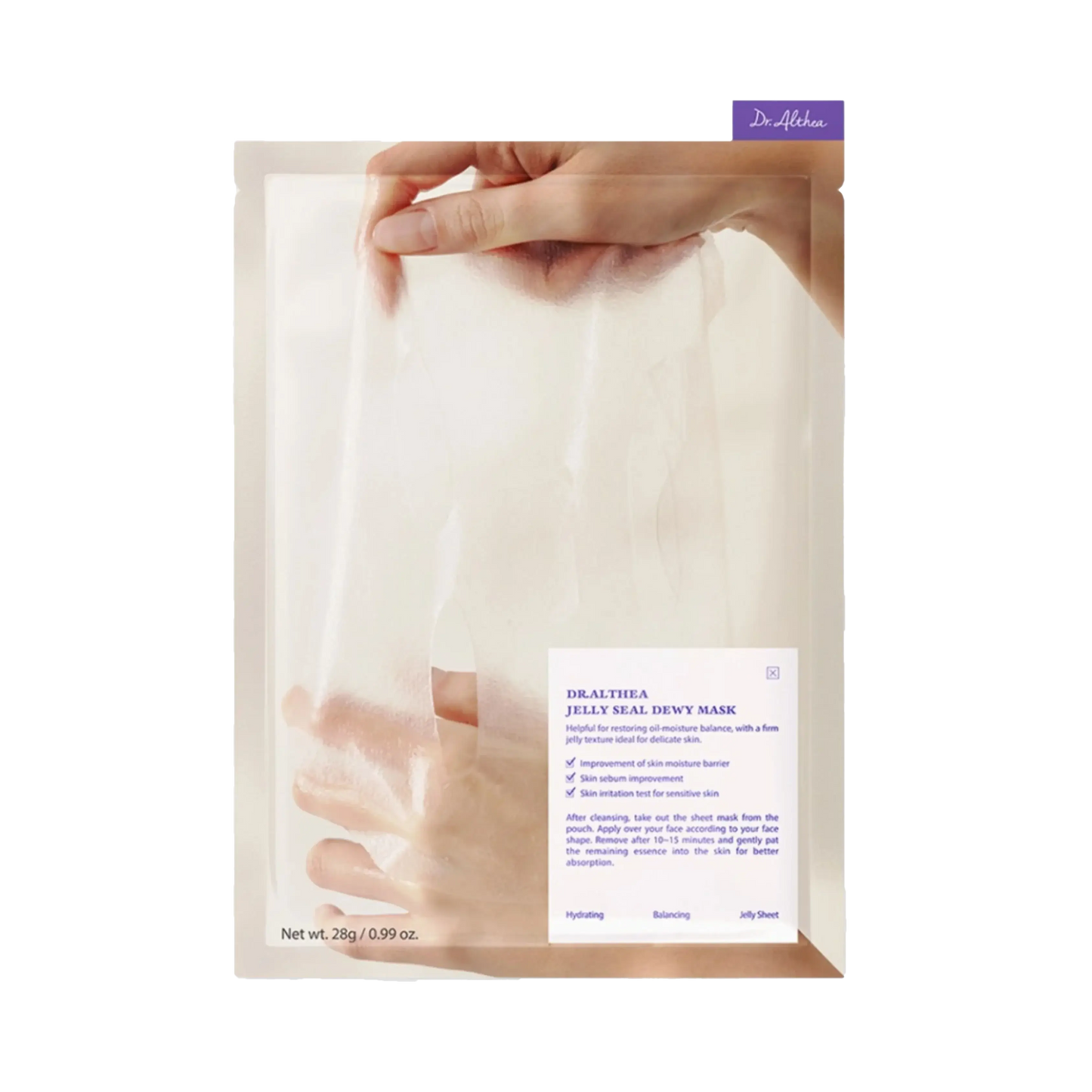 Dr.Althea Jelly Seal Dewy Mask 28g