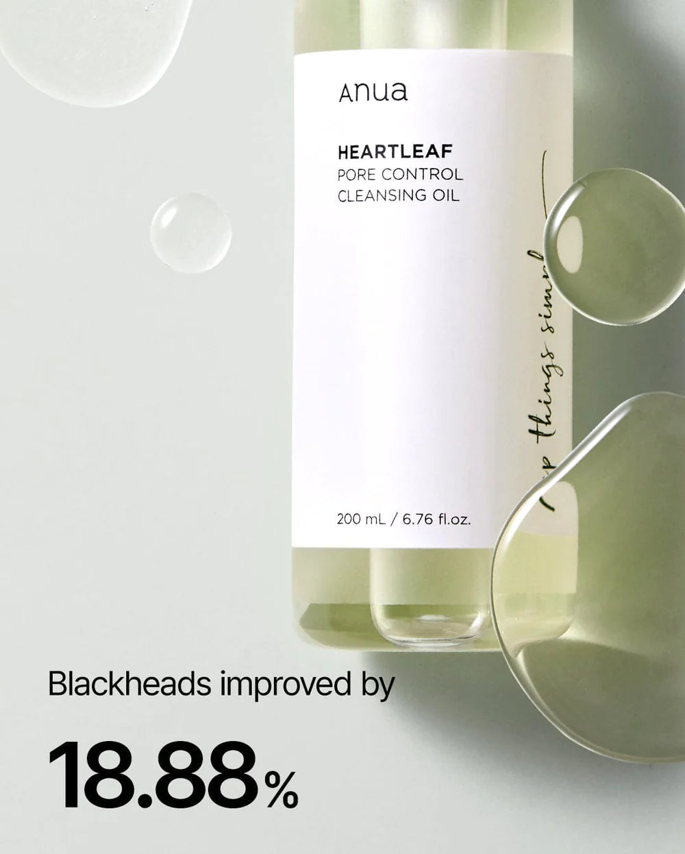 ANUA Heartleaf Pore Control Cleansing Oil 200ml 