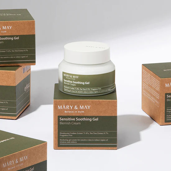 MARY&amp;MAY Sensitive Soothing Gel Κρέμα Κηλίδων 70γρ 