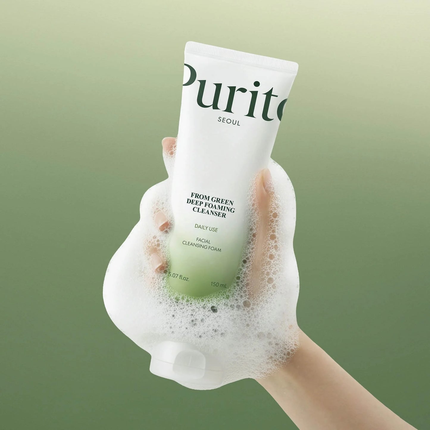 PURITO SEOUL From Green Deep Foaming Cleanser 150ml