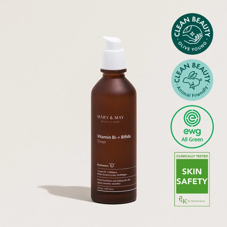 MARY&MAY Vitamine B5 + Bifida Toner 120ml-SKEEN