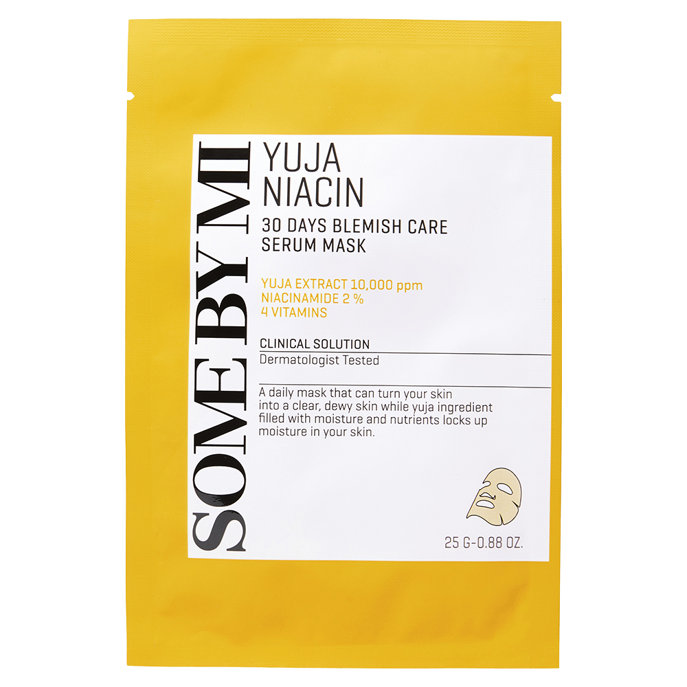 SOMEBYMI Yuja Niacin Blemish Serum Mask 25g