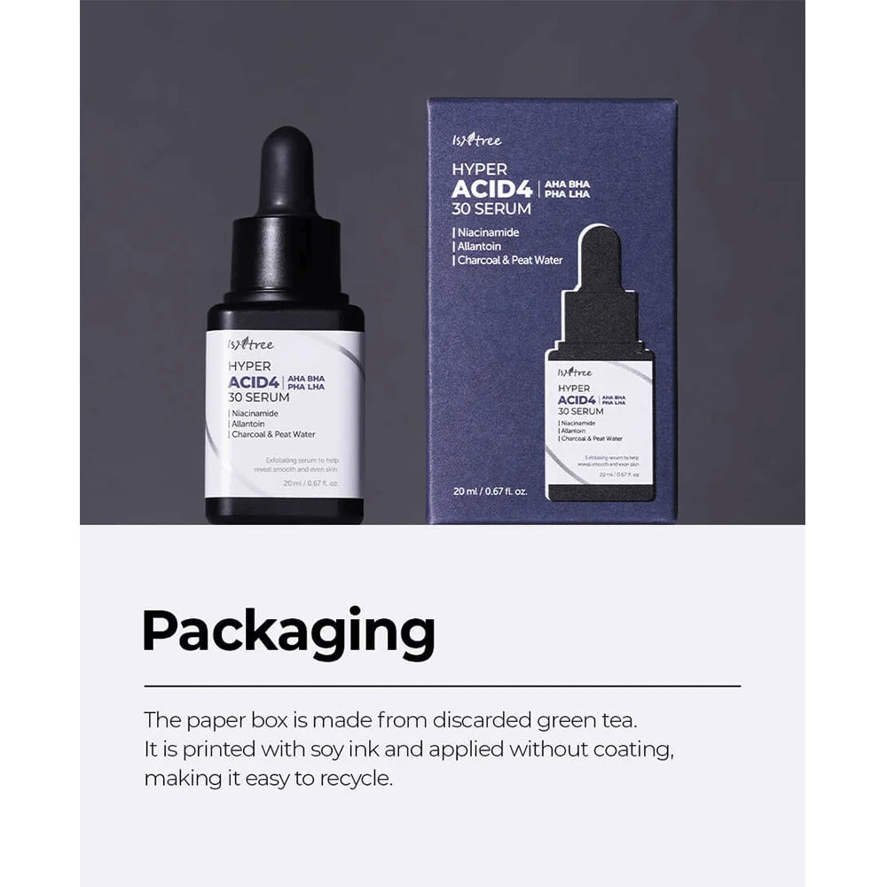 ISNTREE Hyper Acid AHA BHA PHA LAH 30 Serum 20ml-SKEEN