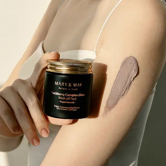 Mary&amp;May Blackberry Complex Glow Washoff Pack 125g