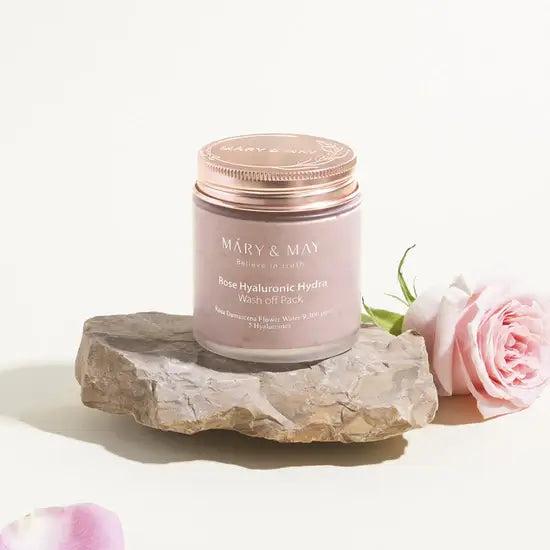 Mary&May Rose Hyaluronic Hydra Wash off Pack 125g
