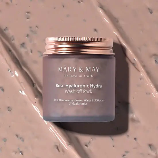Mary&May Rose Hyaluronic Hydra Wash off Pack 125g