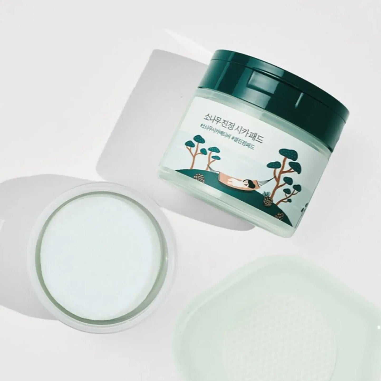 Round Lab Pine Calming Cica Pads 50τμχ
