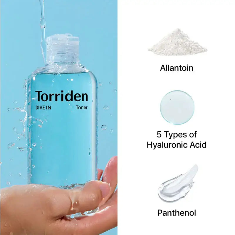 Torriden DIVE-IN Low Molecular Hyaluronic Acid Toner 300ml-SKEEN