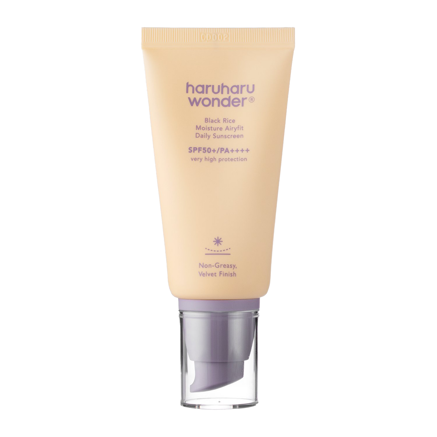Haruharu Wonder Black Rice Moisture Airyfit Αντιηλιακή Κρέμα Προσώπου SPF50 50ml 