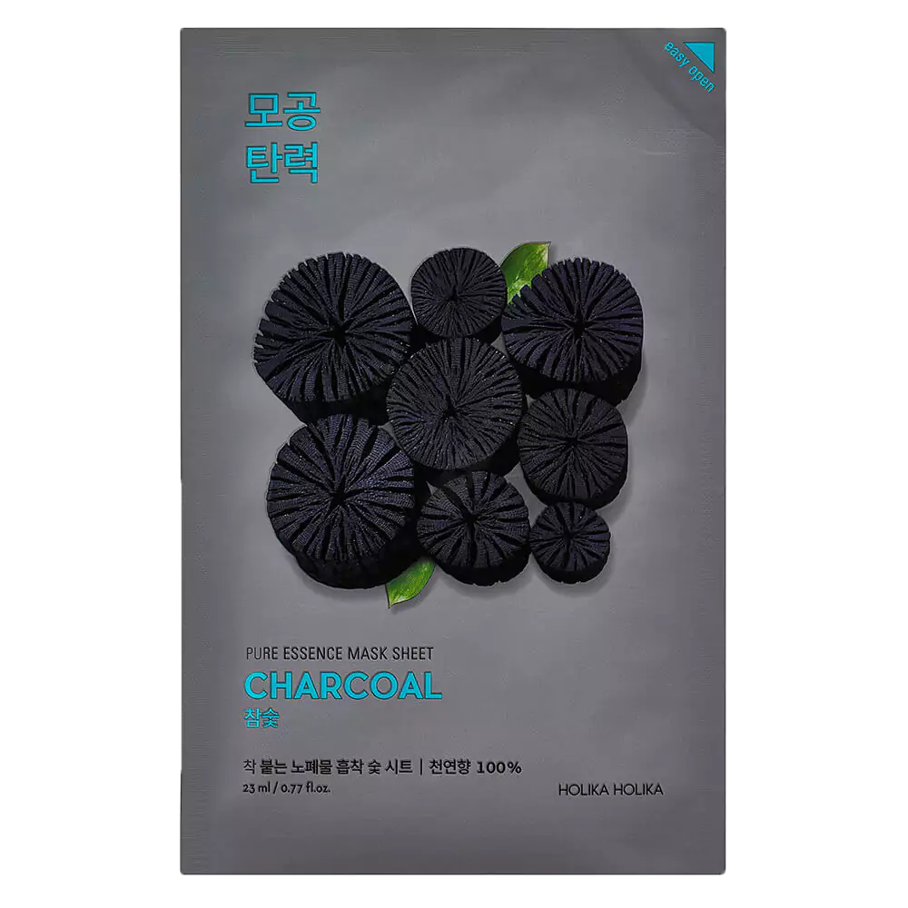 HOLIKA HOLIKA Pure Essence Mask Sheet - Charcoal