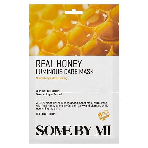 SOMEBYMI Real Honey Luminous Care Mask 20g
