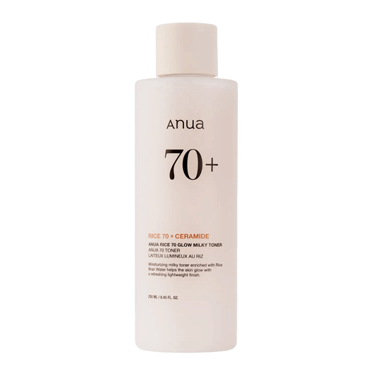 ANUA Rice 70 Glow Milky Toner 250ml-SKEEN