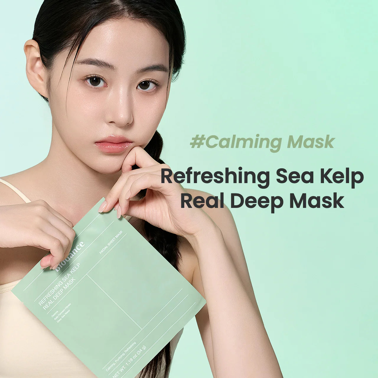 Biodance Refreshing Sea Kelp Real Deep Face Mask 34g