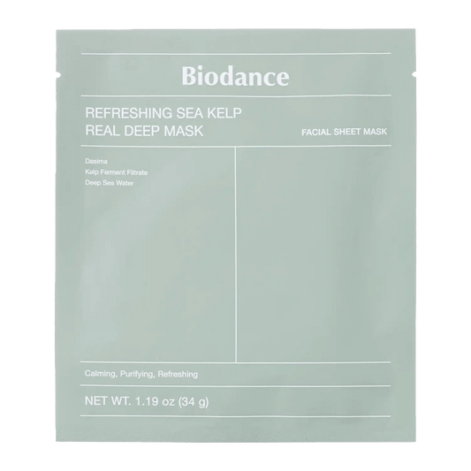 Biodance Refreshing Sea Kelp Real Deep Face Mask 34g