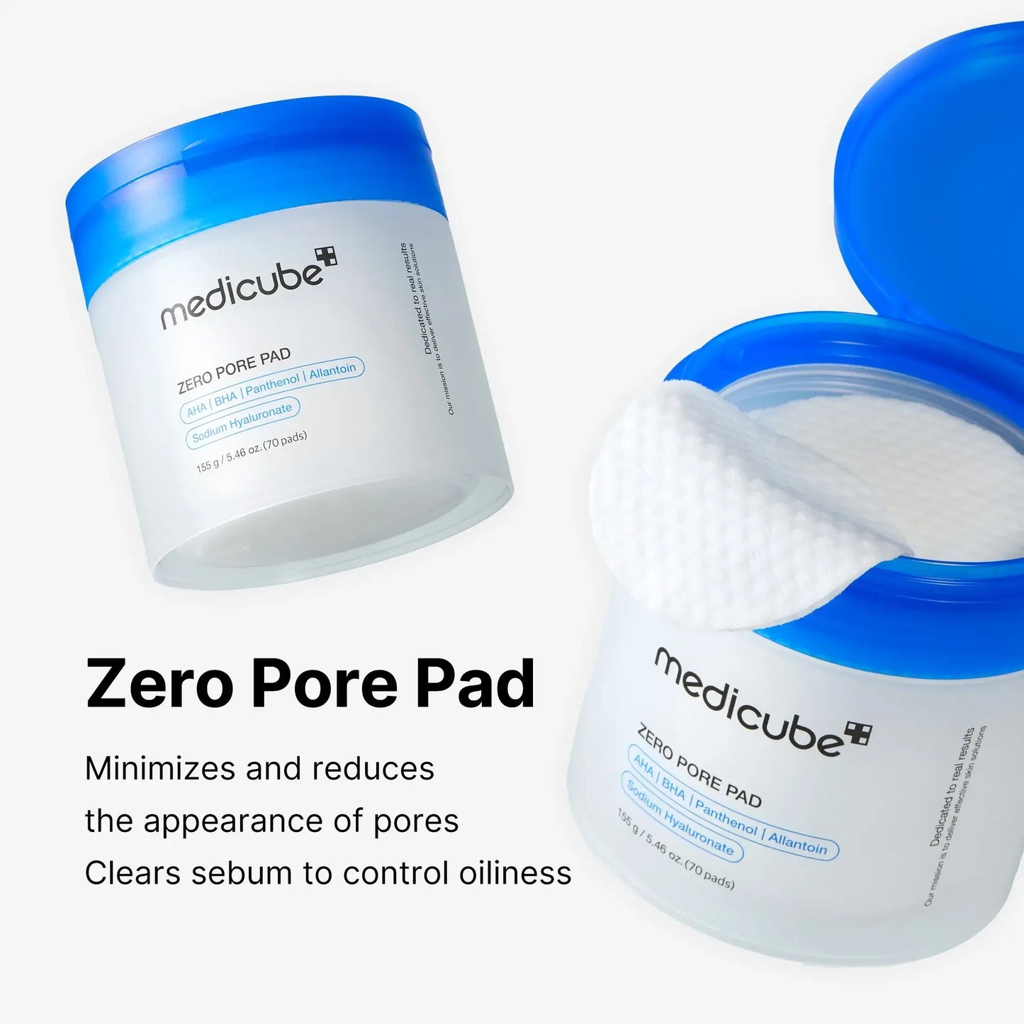 Medicube Zero Pore Pad 2.0 70pcs 155g - Exfoliating