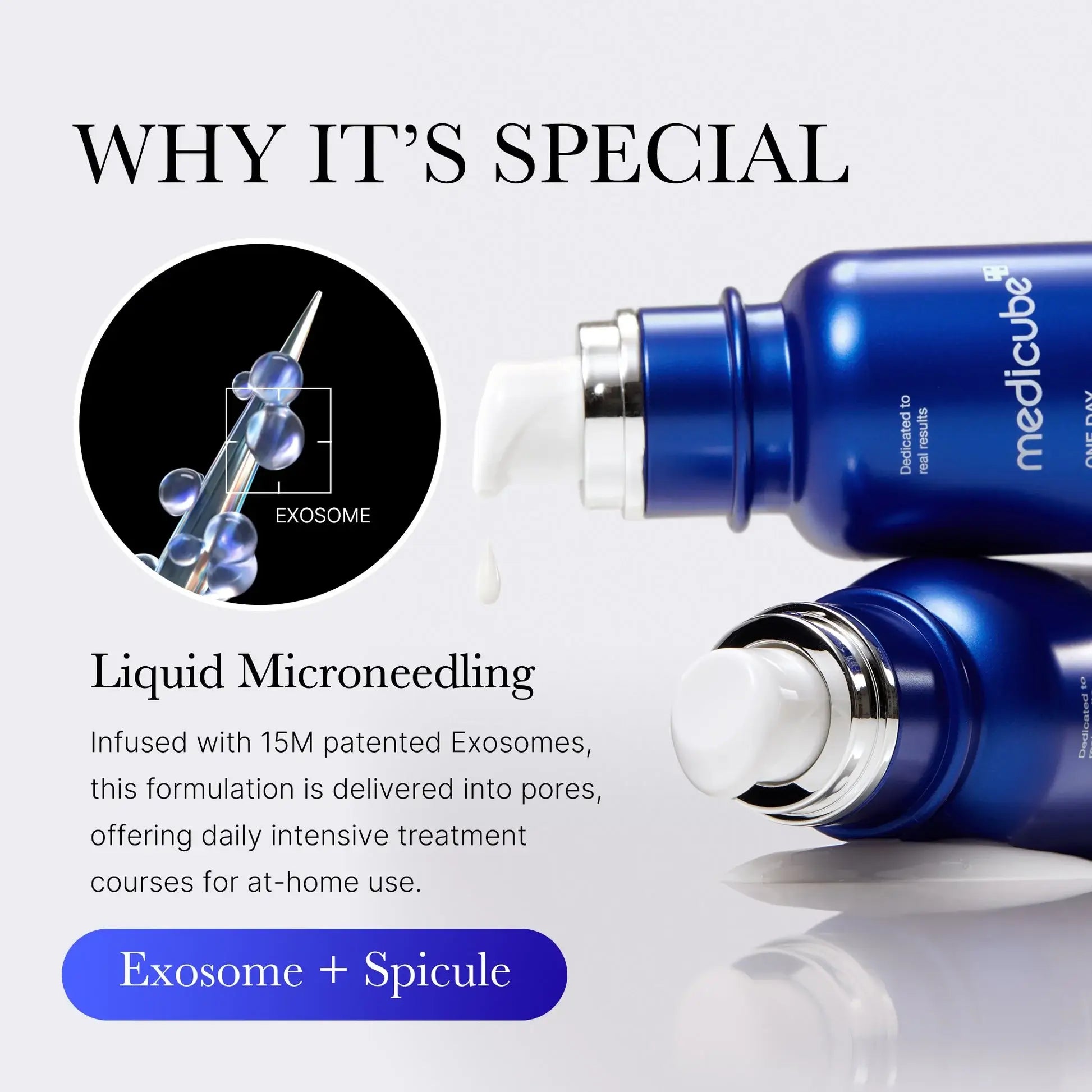 Medicube One Day Exosome Shot Pore Ampoule 7500 - Microneedle 30ml-SKEEN