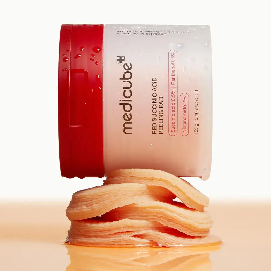 Medicube Red Succinic Acid Peeling Pads 70 τμχ 155g - Απολέπιση