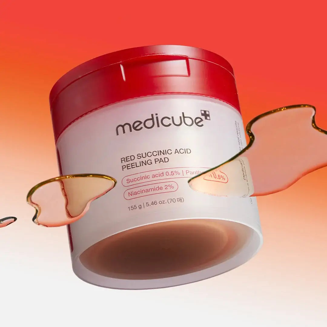Medicube Red Succinic Acid Peeling Pads 70 τμχ 155g - Απολέπιση
