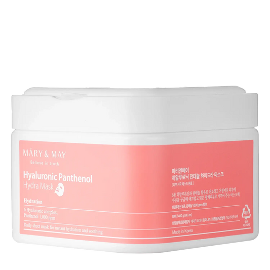 MARY&MAY Hyaluronic Panthenol Hydra Sheet Masks 30pcs
