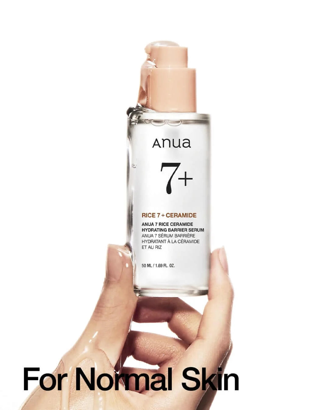 ANUA Rice 7 Ceramide Hydrating Barrier Serum 50ml-SKEEN
